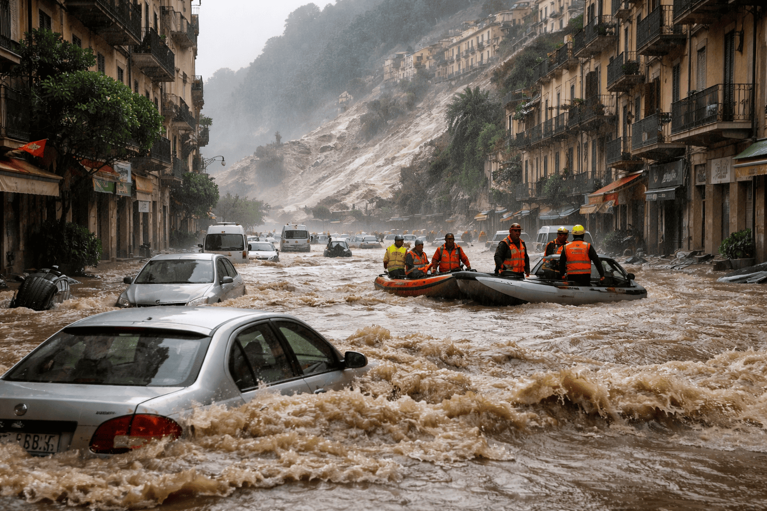 Sul da Itália – chuva extrema (contexto climático)